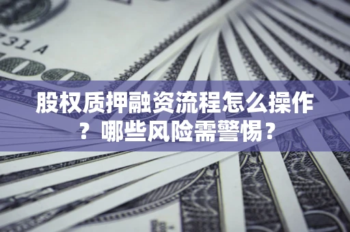 济南股权质押融资流程怎么操作？哪些风险需警惕？