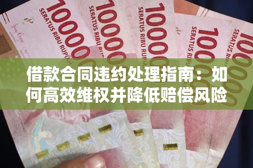 济南借款合同违约处理指南：如何高效维权并降低赔偿风险？