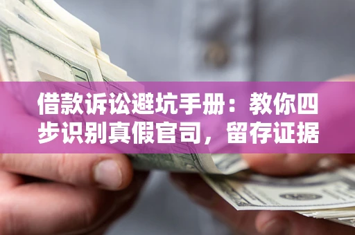 济南借款诉讼避坑手册：教你四步识别真假官司，留存证据不踩雷