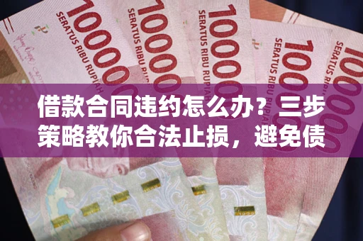 济南借款合同违约怎么办？三步策略教你合法止损，避免债务危机升级