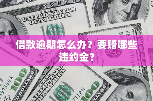 济南借款逾期怎么办？要赔哪些违约金？