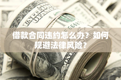 济南借款合同违约怎么办？如何规避法律风险？